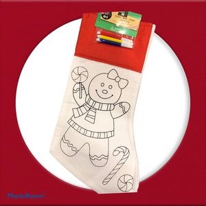 Decorate your own stocking